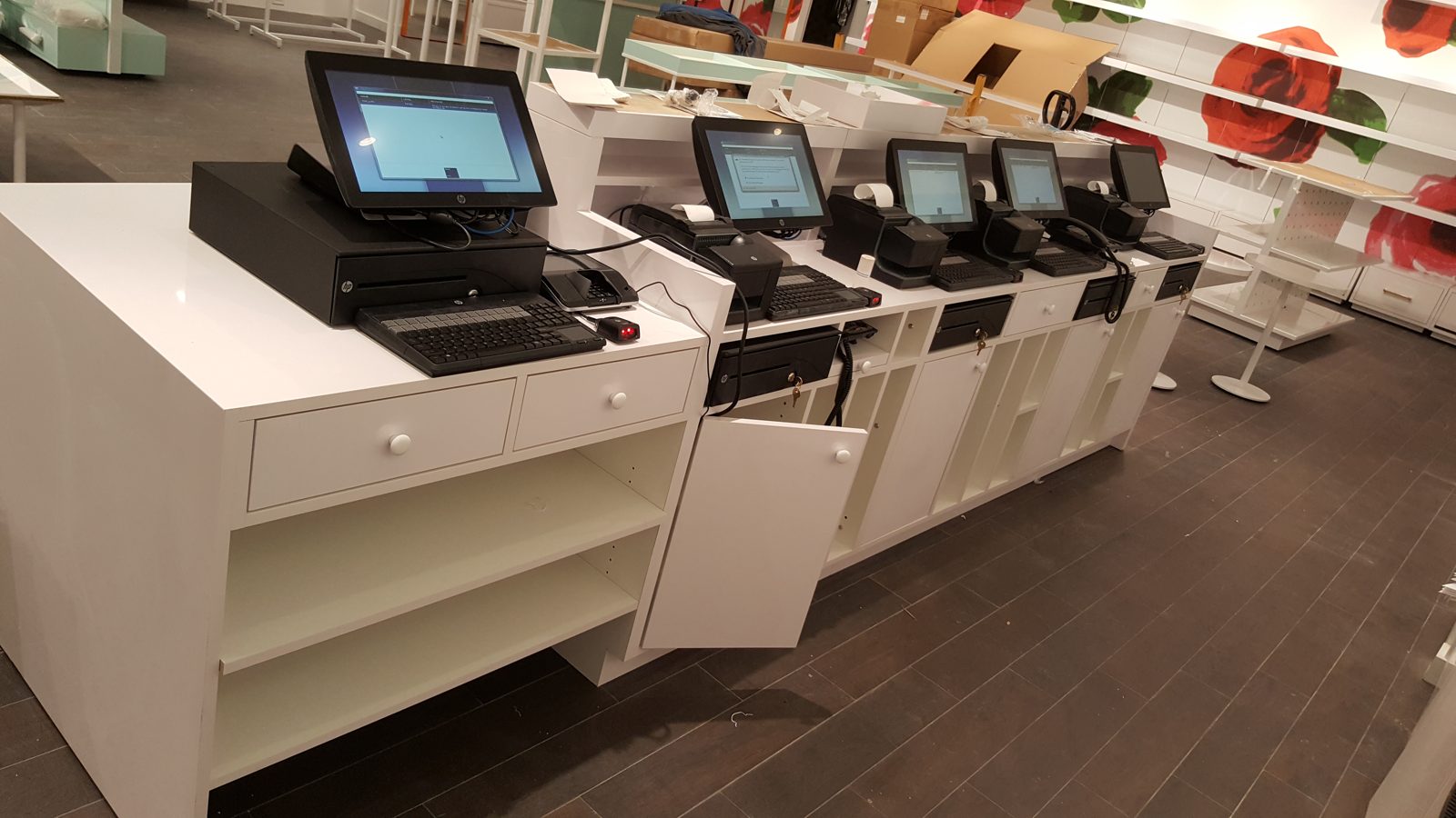 Retail POS system installation by All Soul Tech