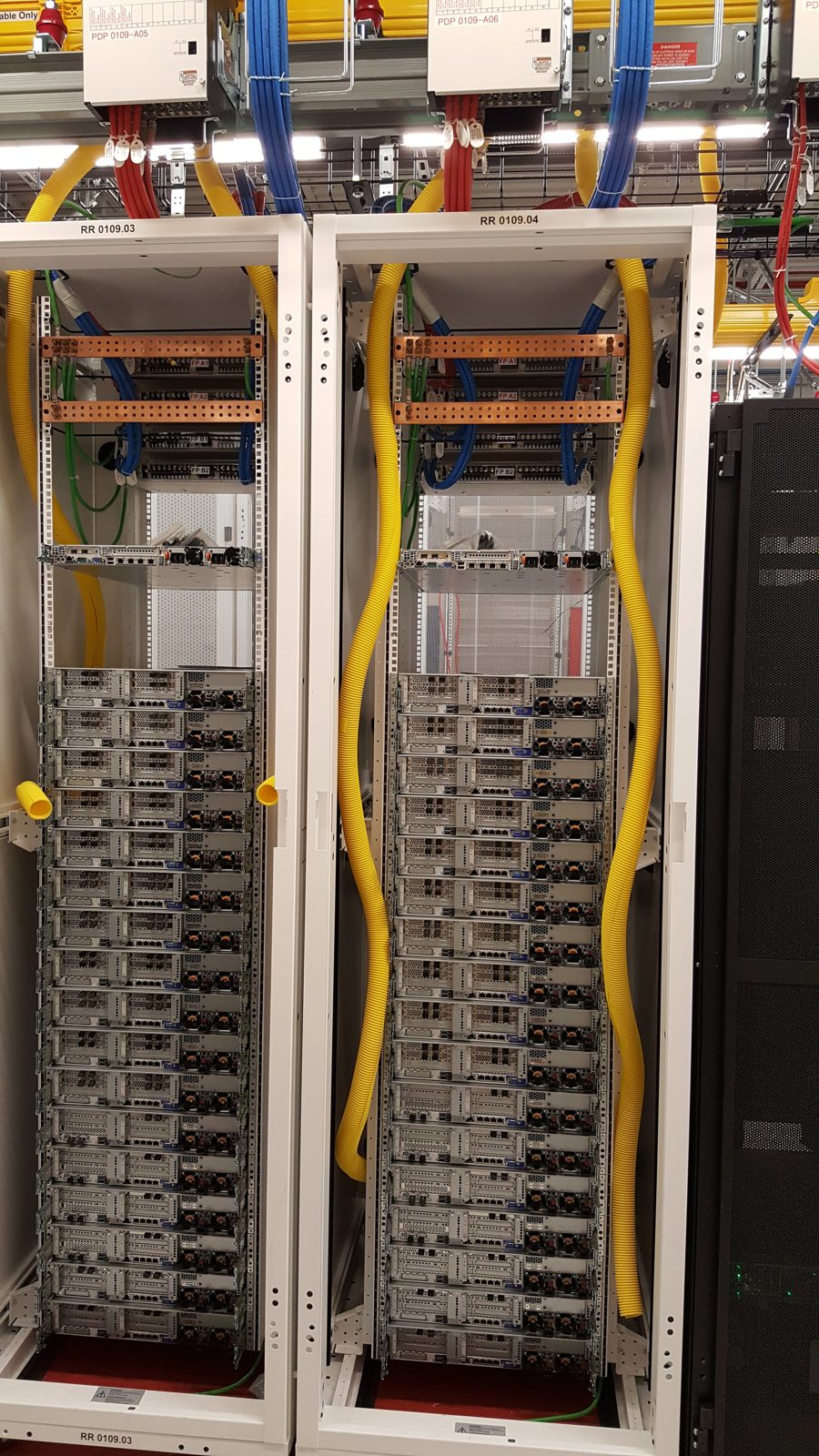 Server rack installation and cabling in Denver by All Soul Tech