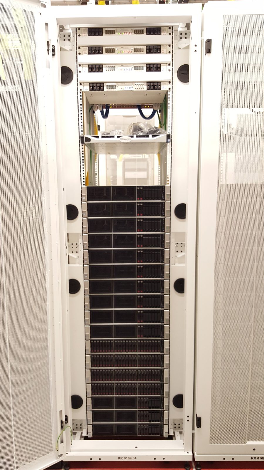 Data center server cabinet rack and stack by All Soul Tech in Colorado