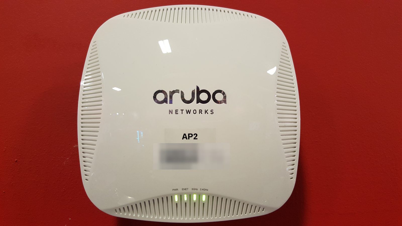 Aruba access point installed by All Soul Tech in Colorado
