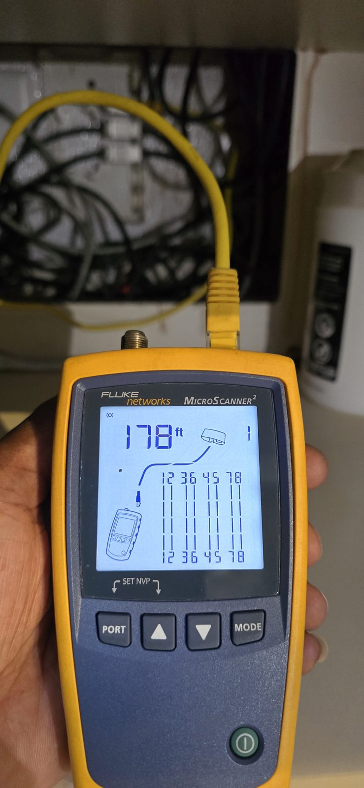Fluke cable certification installed by All Soul Tech in Colorado