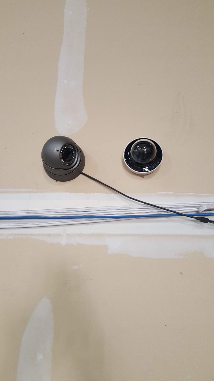 Dome security cameras installed by All Soul Tech in Colorado