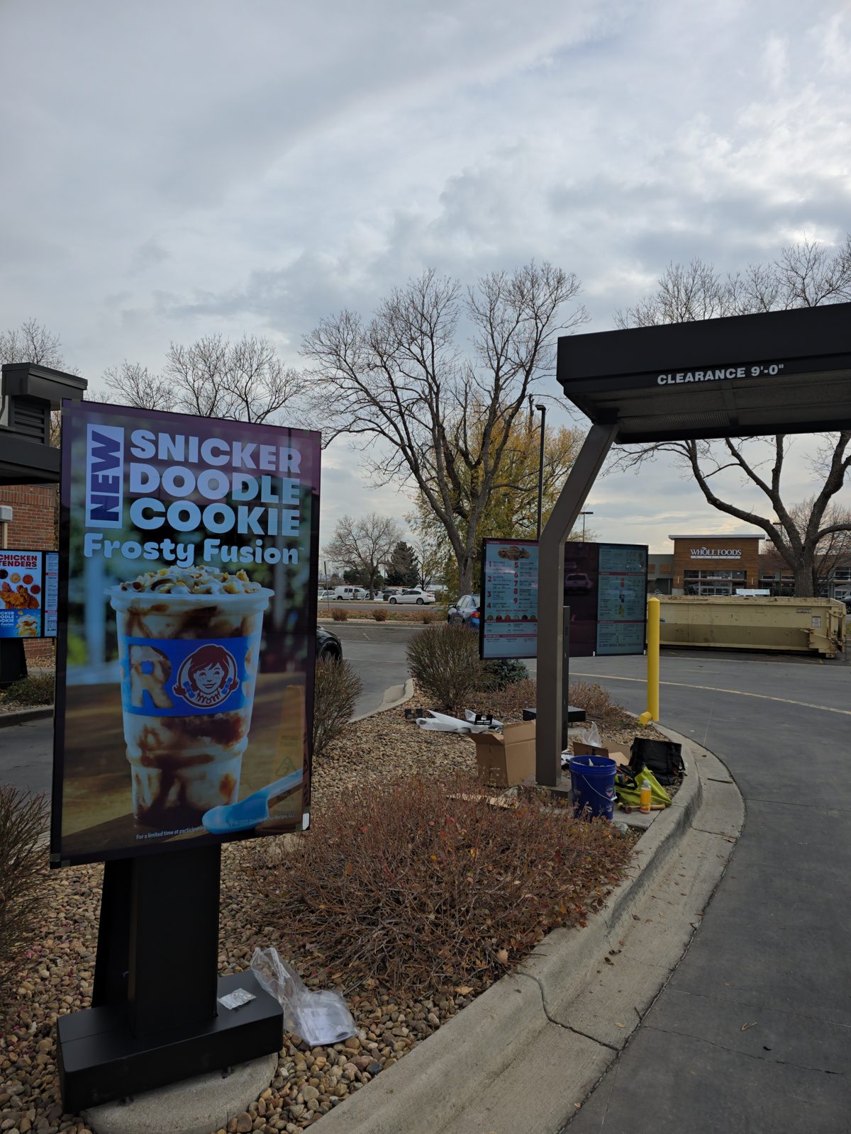 QSR drive thru menu boards daylight installed by All Soul Tech in Colorado