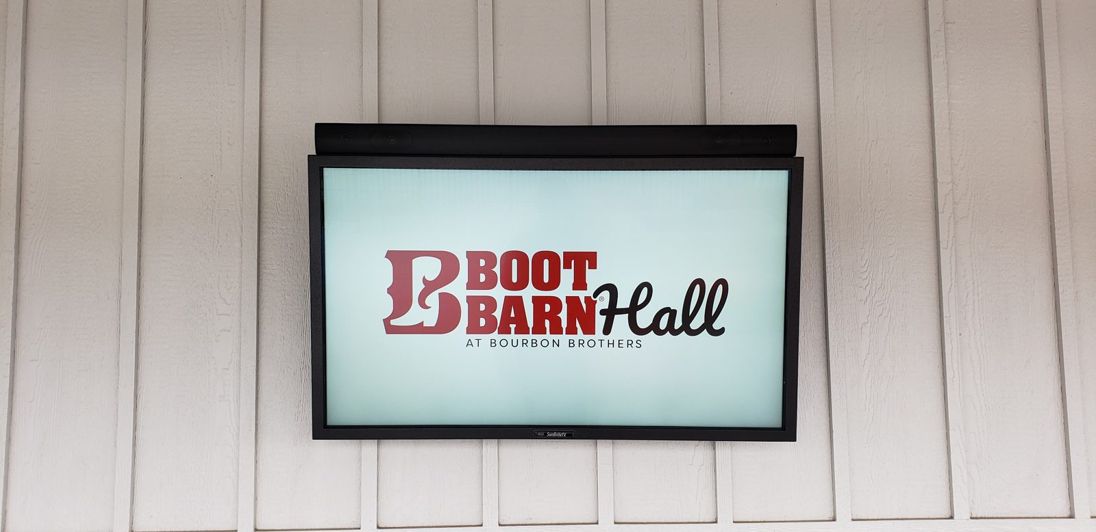 Event venue signage display installed by All Soul Tech in Colorado