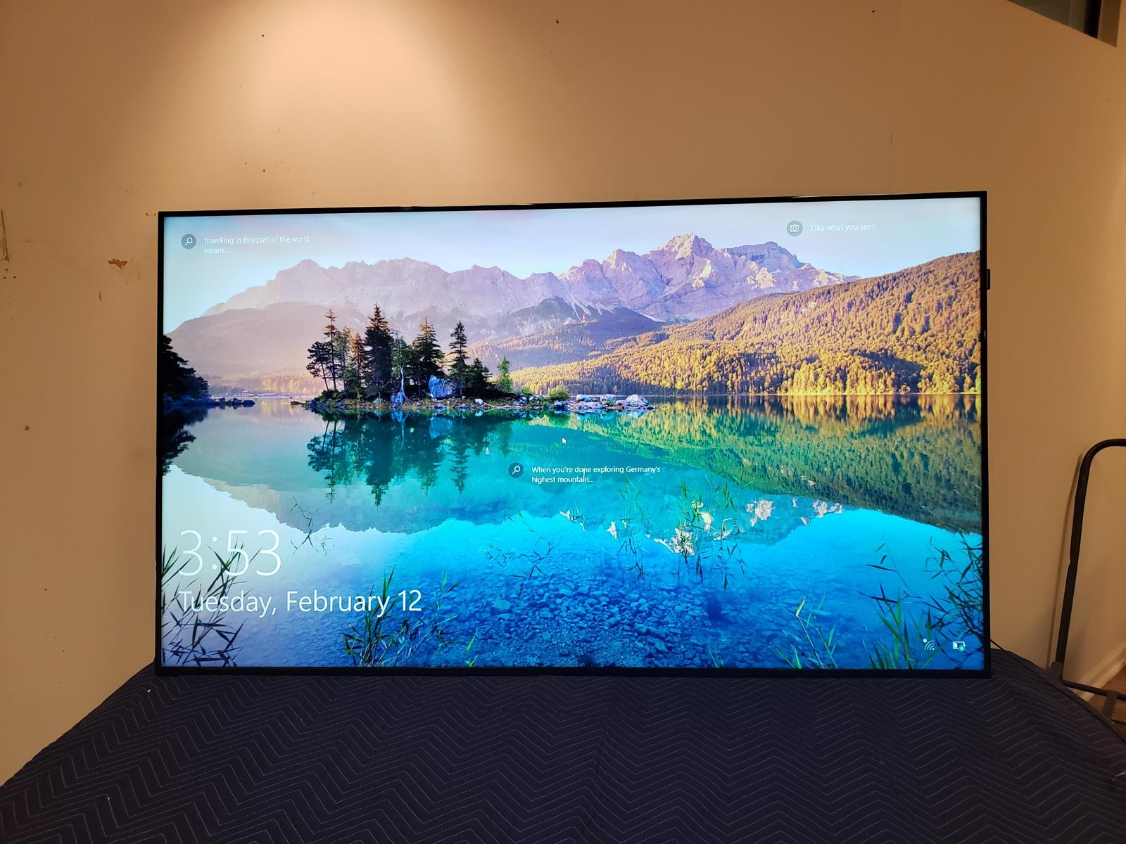 Showroom TV display installed by All Soul Tech in Colorado