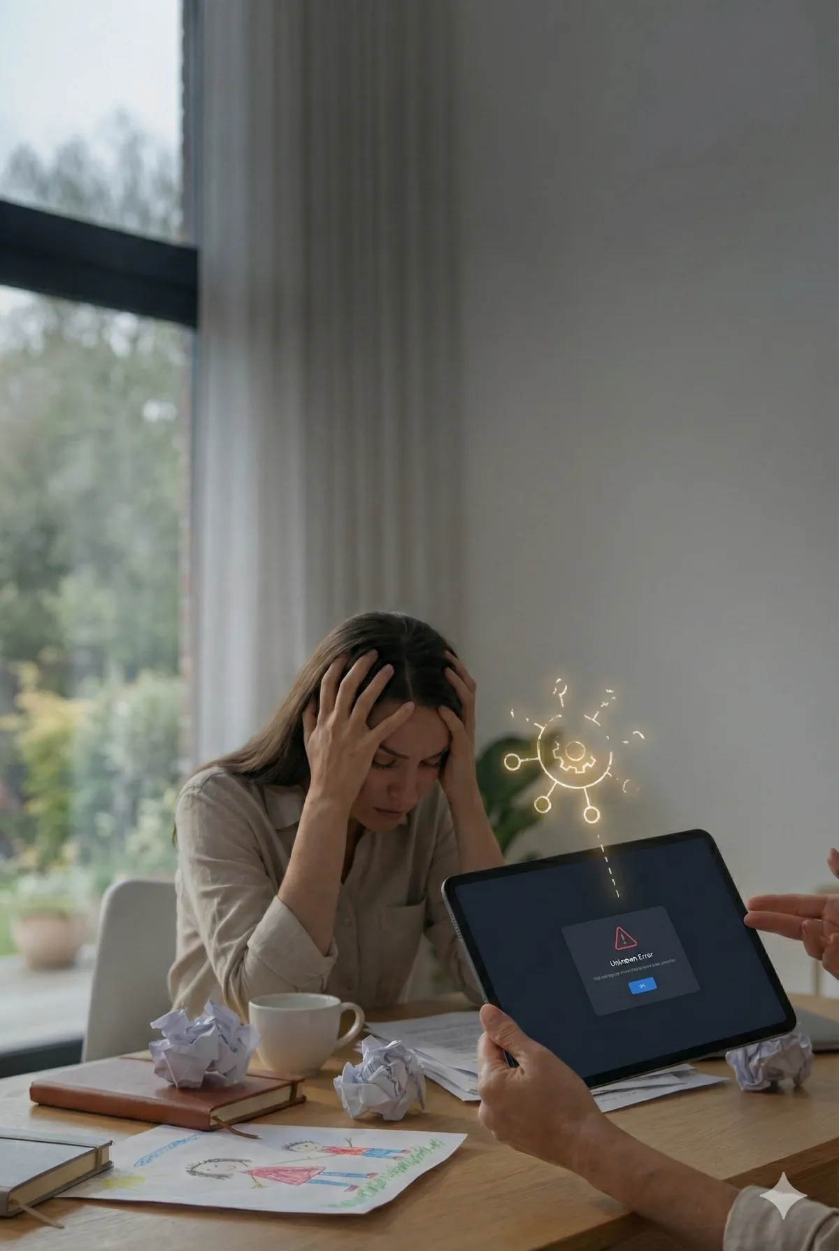 zúfalá podnikateľka bez automatizácie predaja