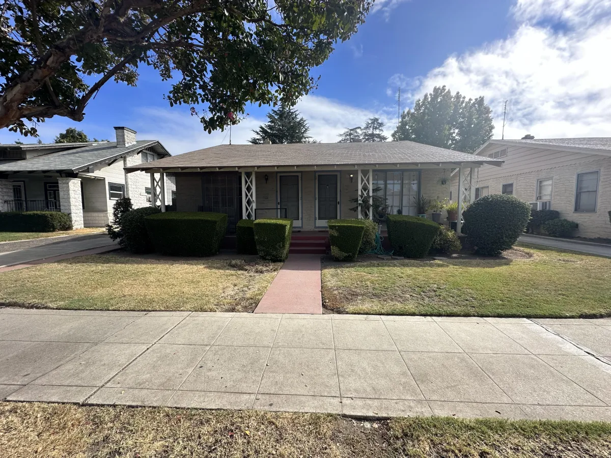 Fresno home sold as-is before and after repairs