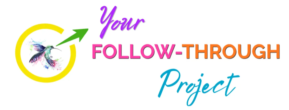 Circular logo featuring a vibrant watercolor hummingbird in flight, surrounded by the text ‘The ADHD Advocate’ in rainbow letters and ‘Jess DuBose’ in purple — set against a bright pink and purple gradient background