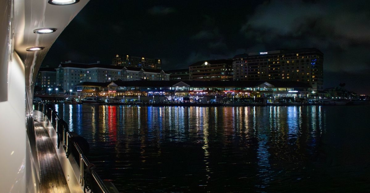 Evening Charter on the water with Sunburst Yacht Charters