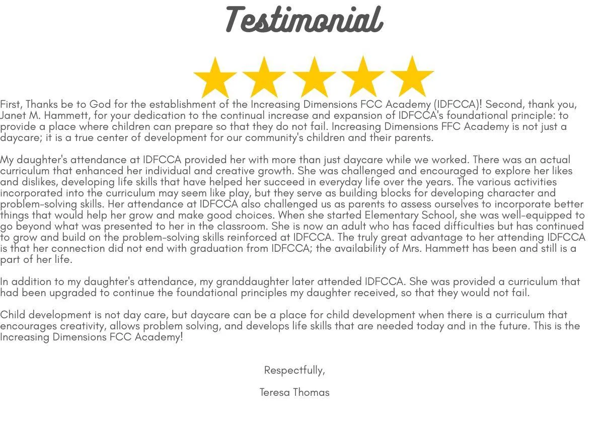 Testimonial - Our son has learned so much from the instruction. He is engaged because the teachers have diverse activities and approaches for the PK students. I would recommend preschool Club 100%. - Luisito Cintron Rosa