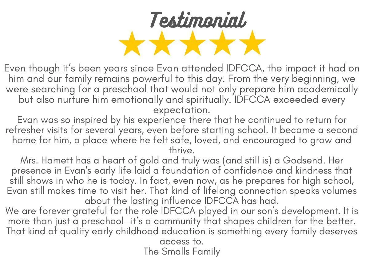 Testimonial - AMAZING!!! While I was previewing a class, my two and four year old came into the room. They were so excited with what was being taught they joined right in! - Kimberly Ann