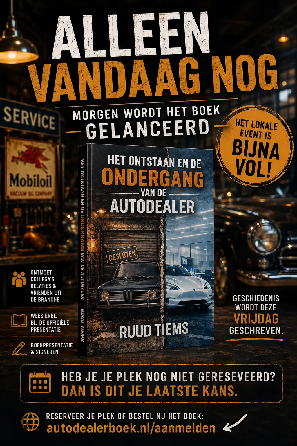 Morgen wordt het boek gelanceerd