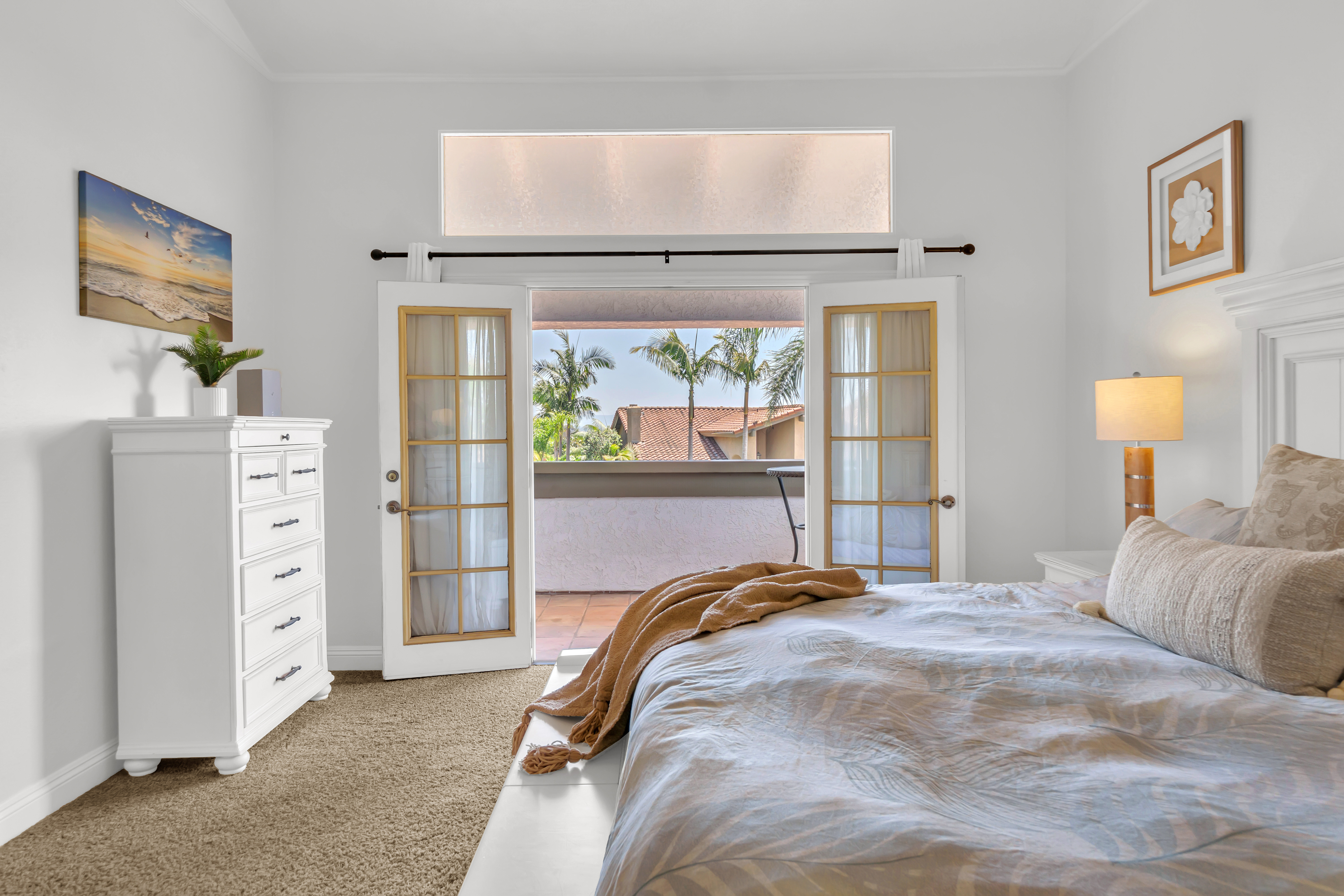 Serene primary bedroom suite