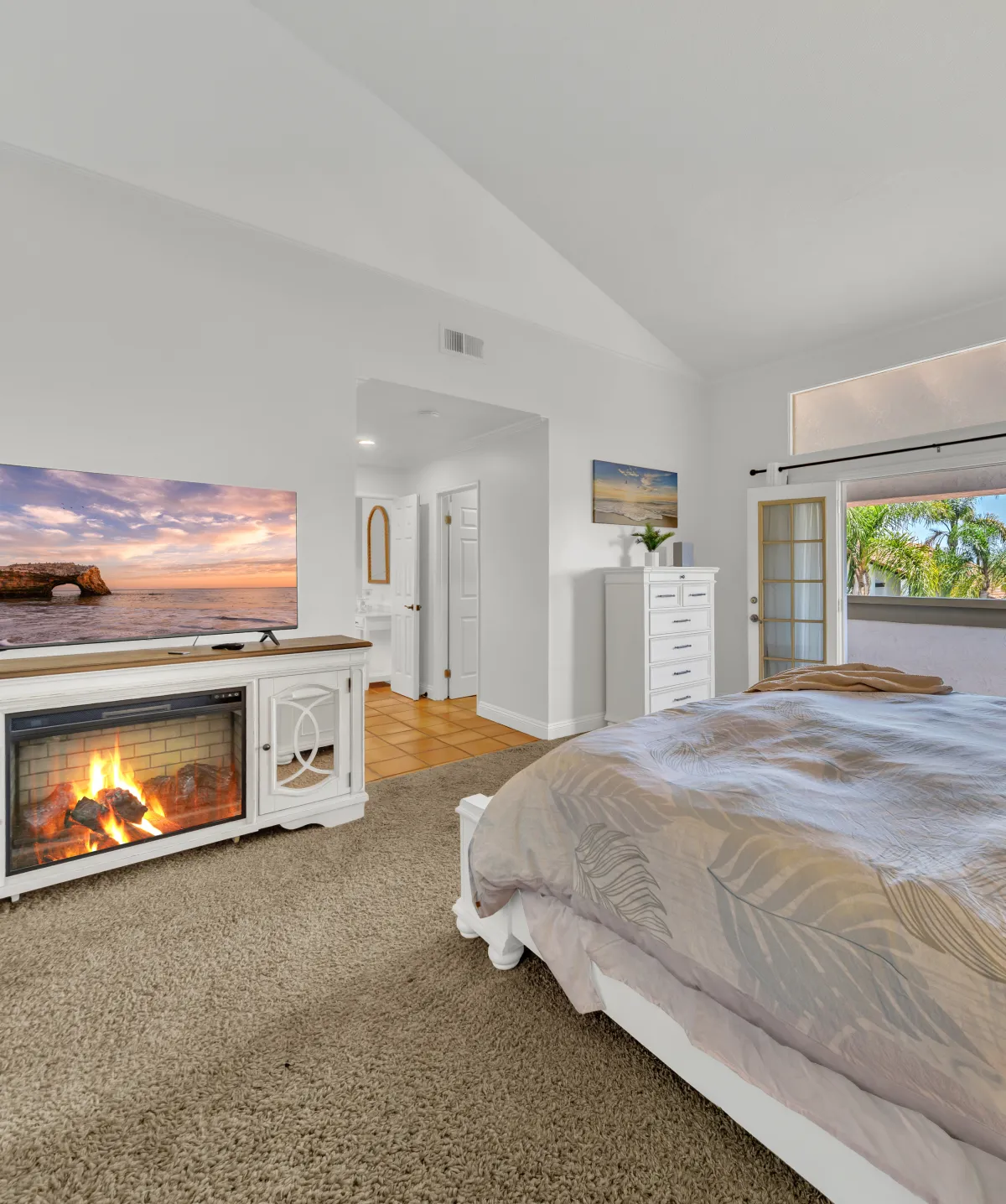 Primary suite designed for wellness and relaxation