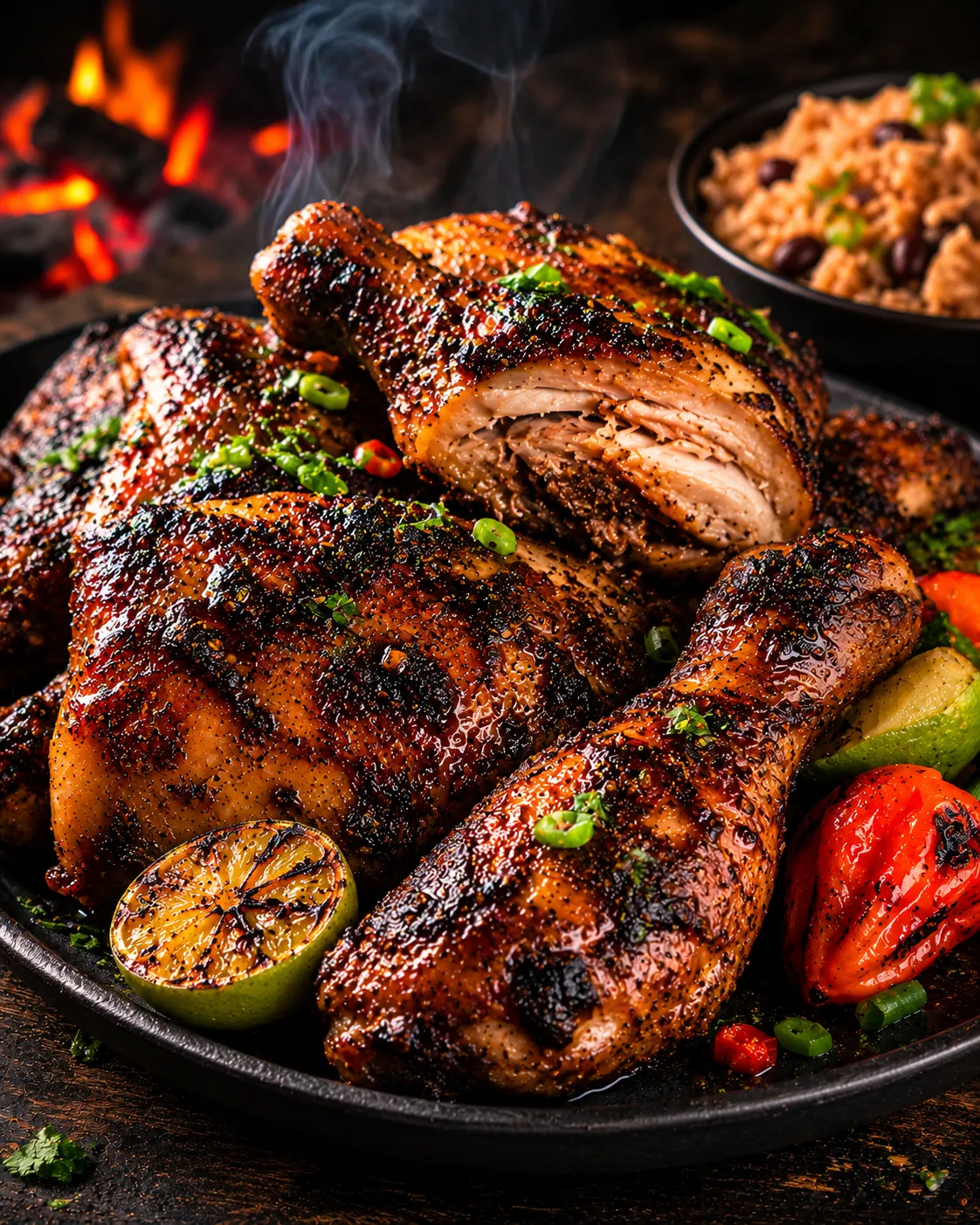 Jerk Chicken Plate Field Ration