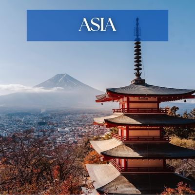 Crucero por Asia visitando destinos como Japón o Tailandia con cultura y paisajes únicos