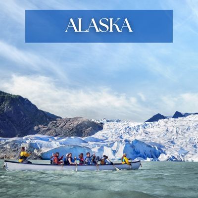 Crucero por Alaska con glaciares montañas y experiencias en la naturaleza