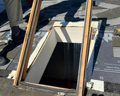 Skylight Installation in Media