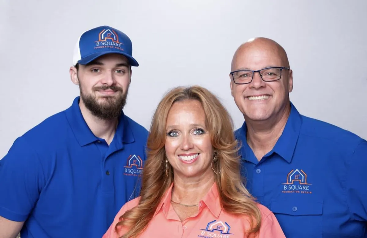 Left to right Paxton, Wendie, and Chris Bailey