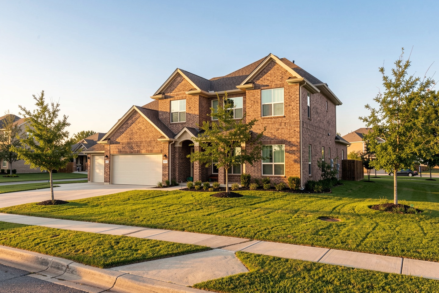 Newer two-story brick home in a growing Glenn Heights, TX subdivision