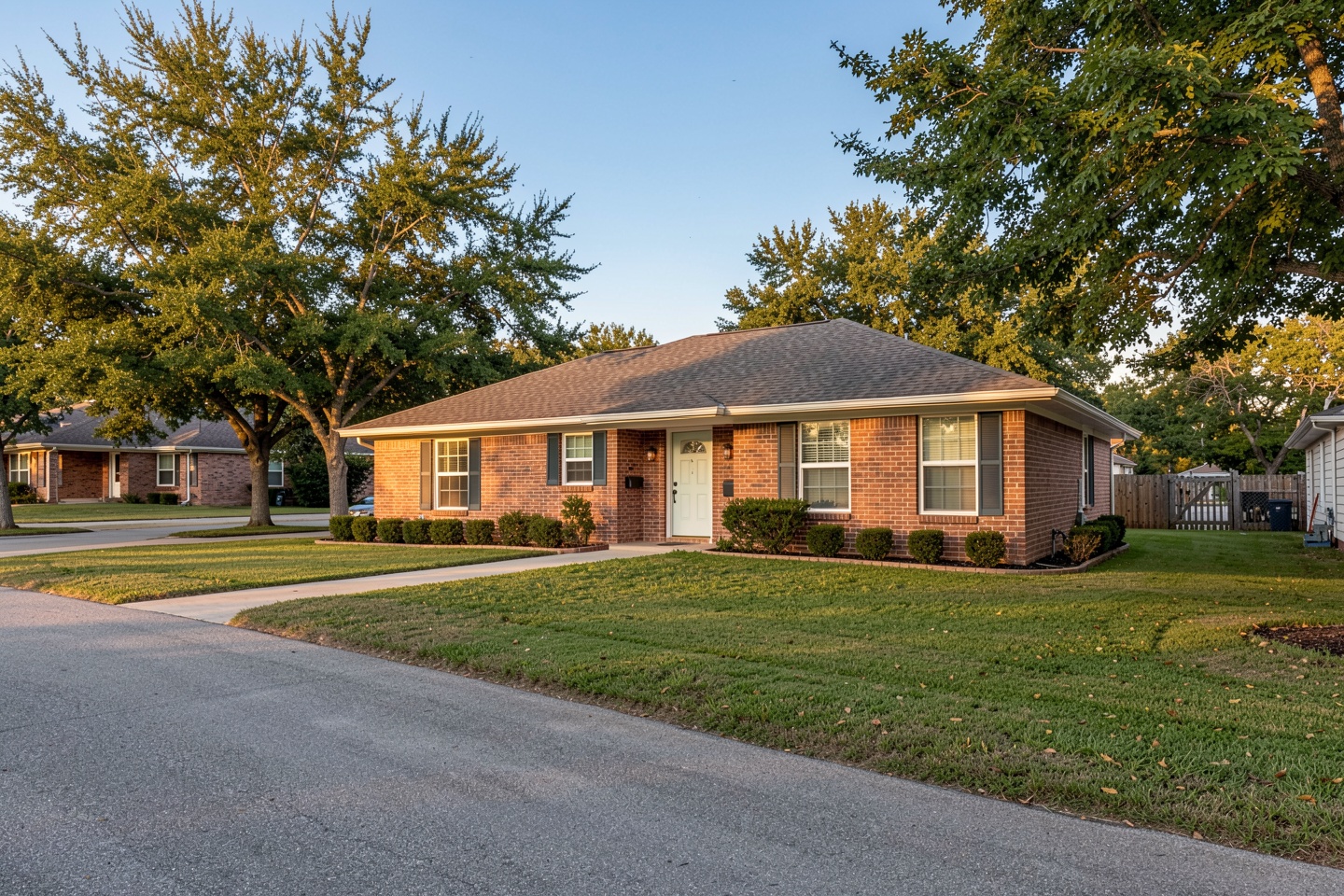 Single-story brick home in an established Crowley, TX neighborhood
