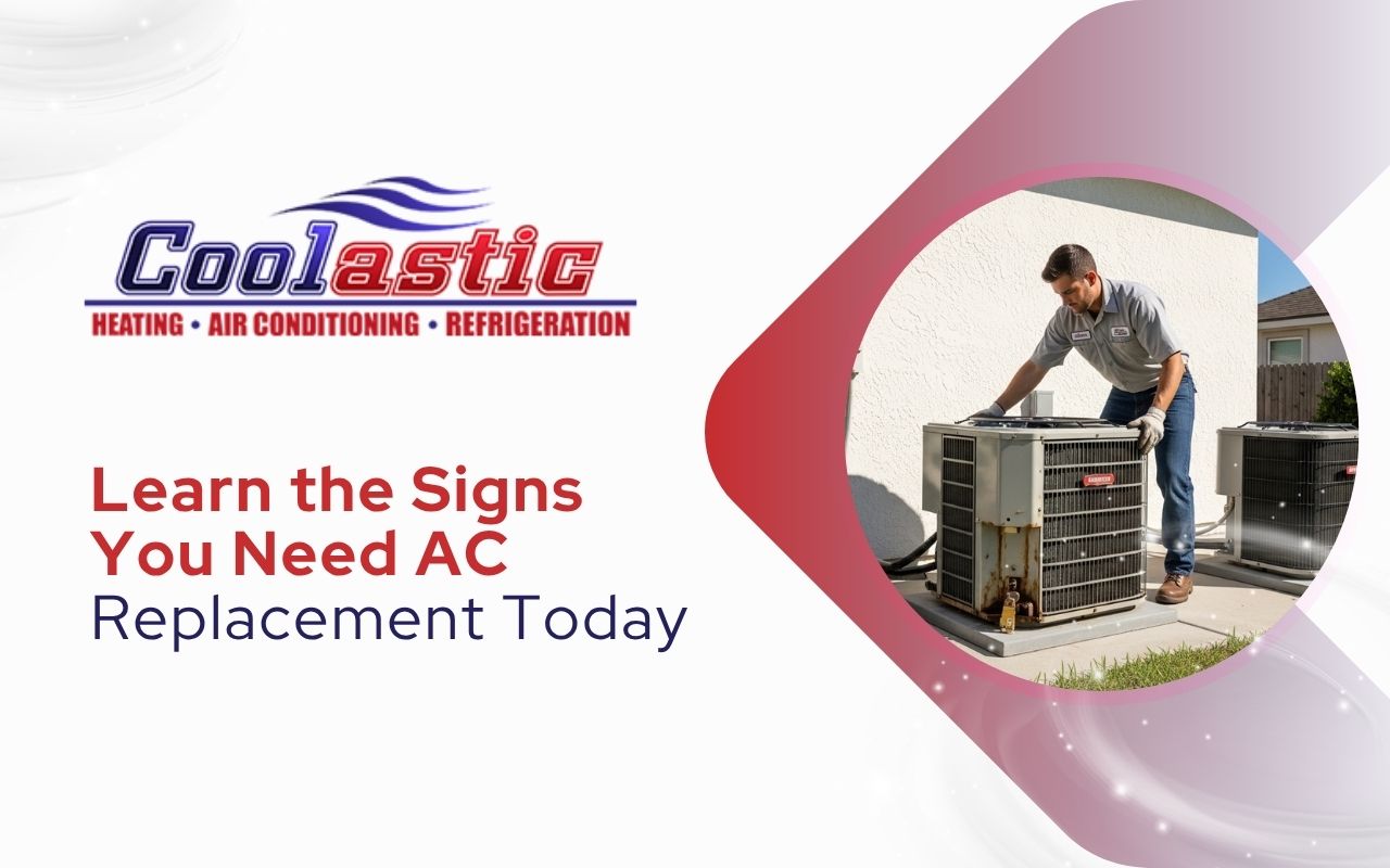 signs you need ac replacement when your AC system shows old age