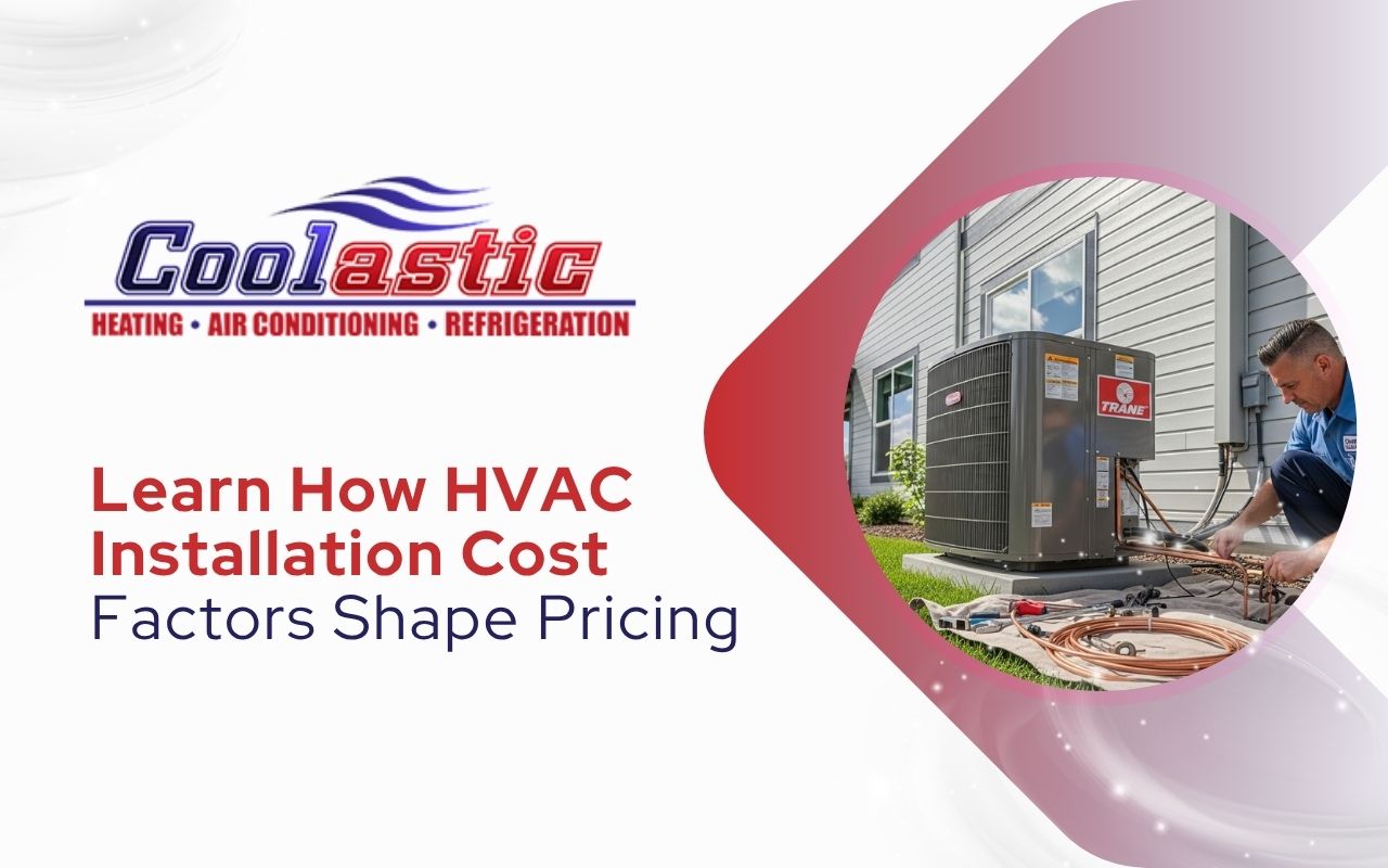 hvac installation cost factors for a new home system