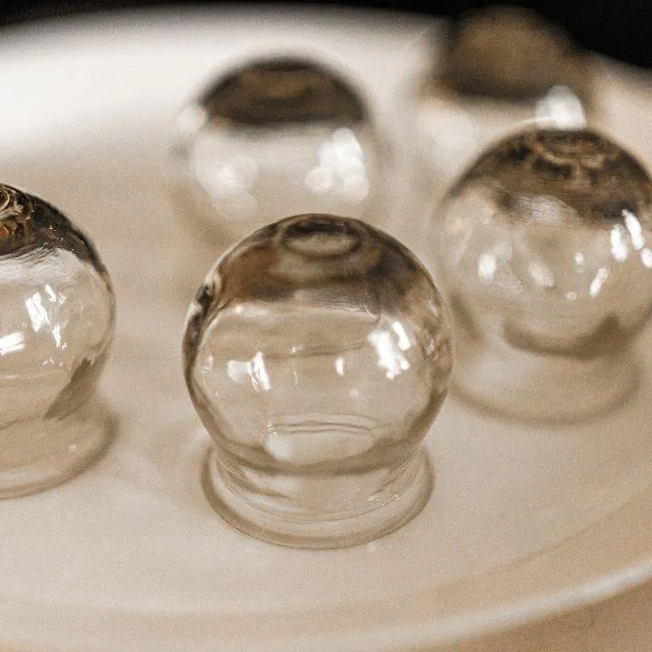 Cupping helps with muscle relaxation, reduce inflammation, and increase blood flow. 