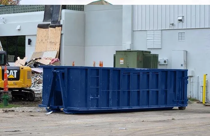 Highland Park delivers commercial dumpsters.