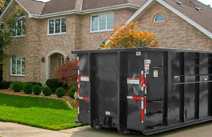 Highland Park delivers residential dumpsters.