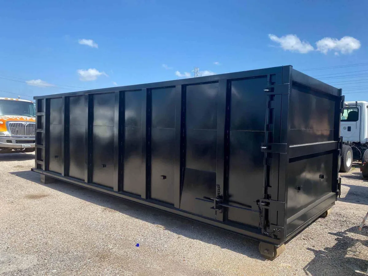 Mesquite Dumpster Rental delivers commercial dumpsters.