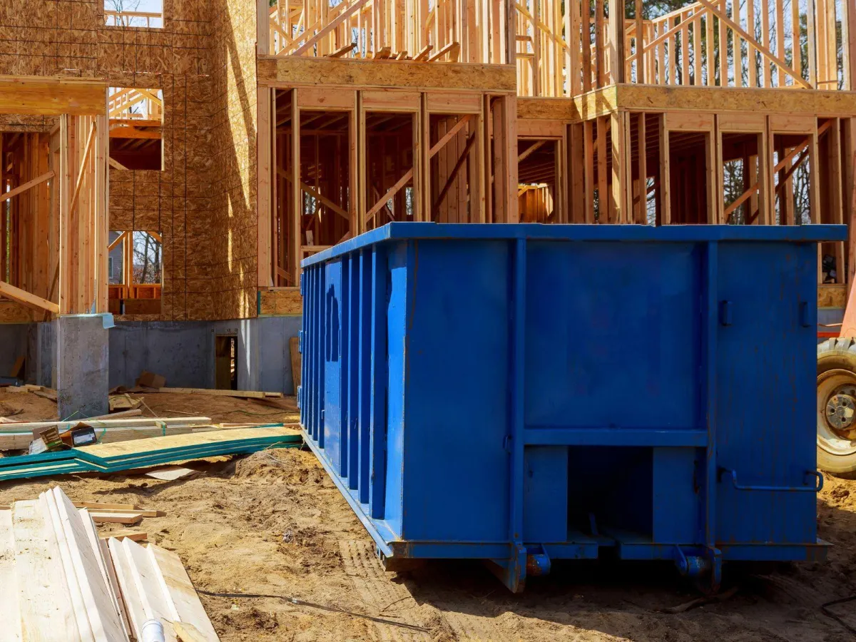 Mesquite Dumpster Rental delivers residential dumpsters.