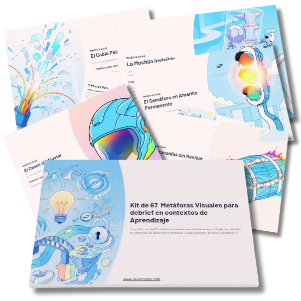Kit de 67 Metáforas Visuales para debrief en contextos de aprendizaje