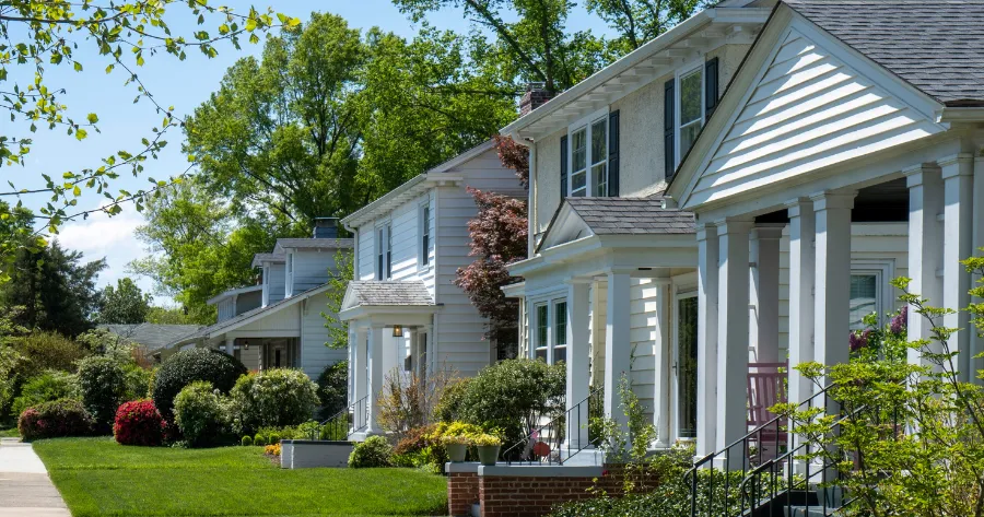 Beautiful residential roof