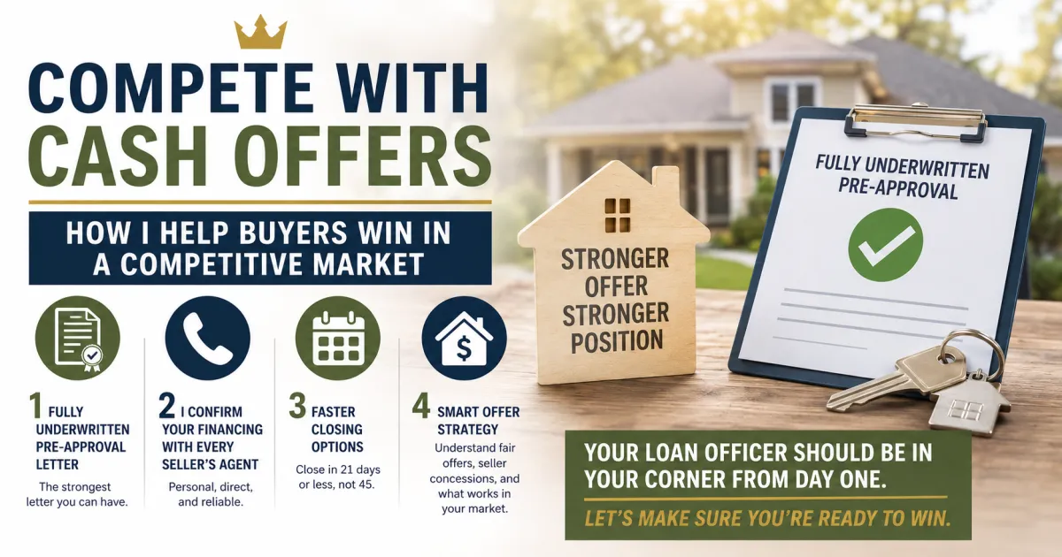 How Judy Miller Helps Buyers Compete With Cash Offers and Win Without Paying Cash