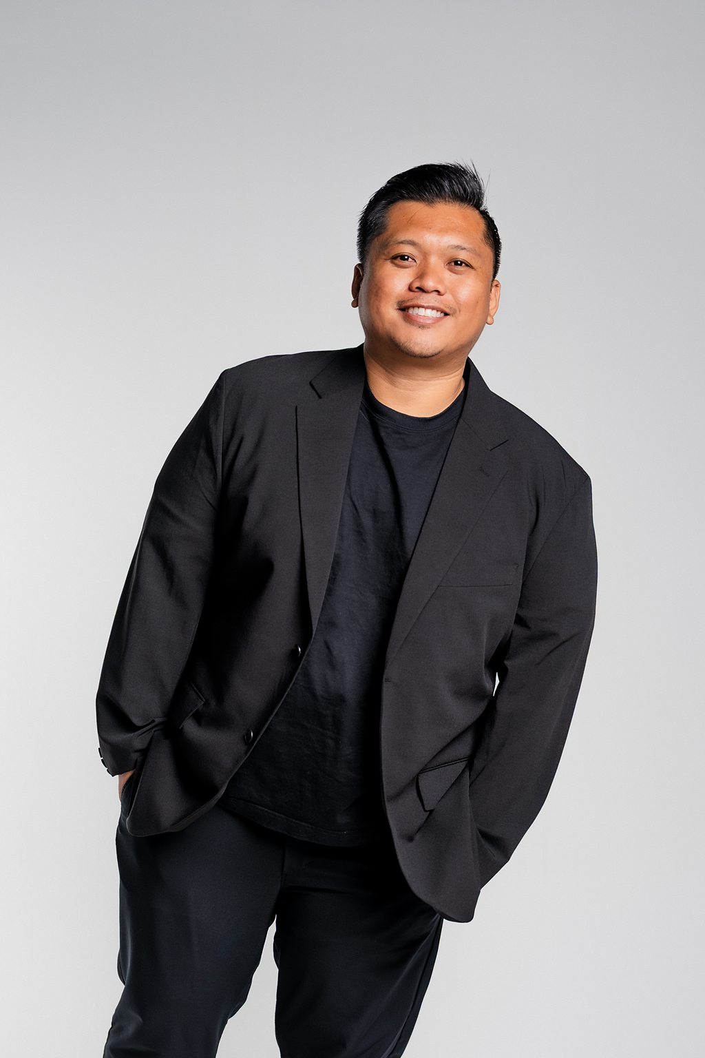 Charles, Founder of HNL Photobooth Co, looking professional and authoritative
