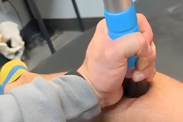 Shockwave therapy (ESWT) in Burnsville & Richfield MN for athletes, aiding sports injury recovery, back pain relief, and improved mobility near Lakeville & Apple Valley