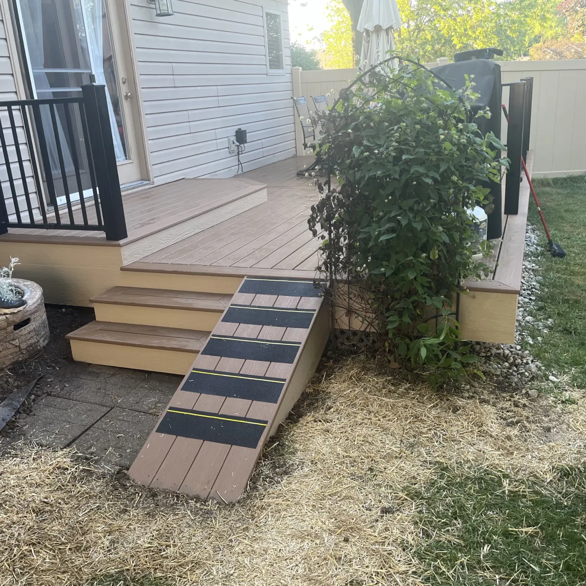 Custom ramp for Deck 