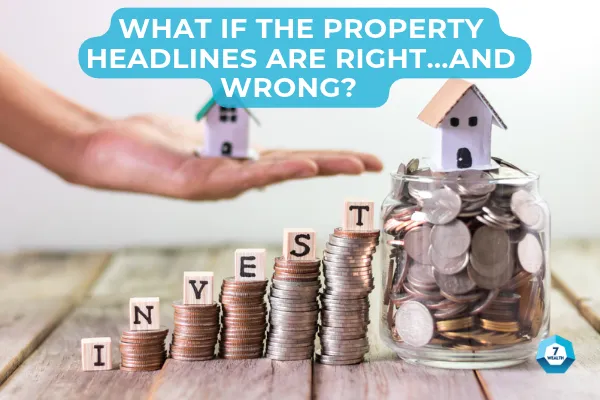 Australian property is falling. But that's not the whole story.