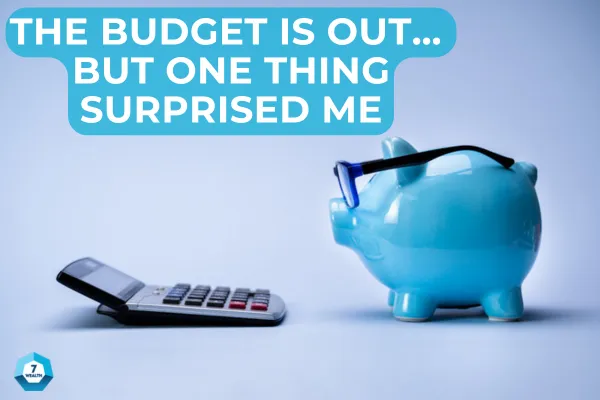 The Budget is out… but one thing surprised me 