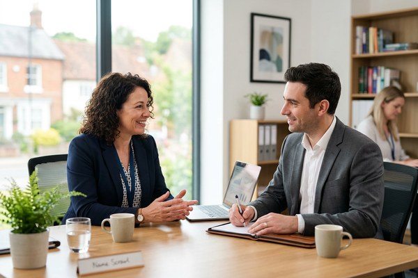 Care provider in Wiltshire discussing reliable staffing and no-show reduction with recruiter