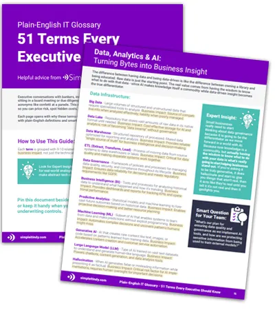 Plain English IT Glossary