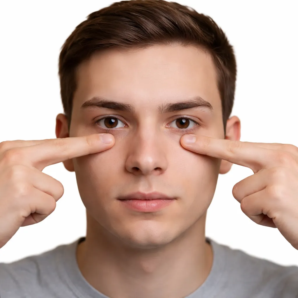 Eye muscle massage