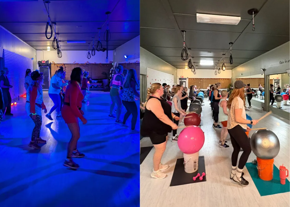 Cacao Ceremony with group circle and ritual setup
