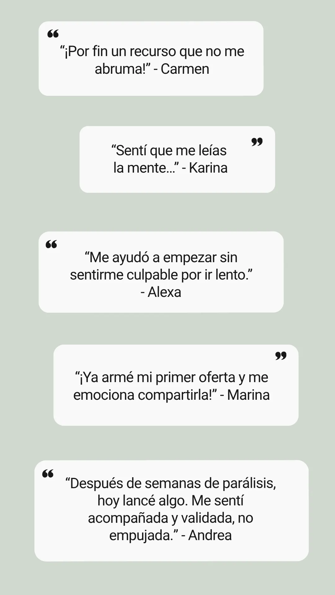 Testimonios sobre el ebook: “Por fin un recurso que no me abruma” – SIN-PRISA Co.