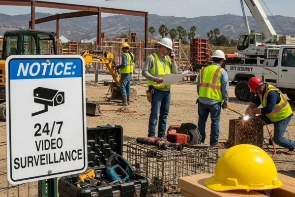 The 5 Most Common Construction Site Thefts in California (and How to Stop Them)