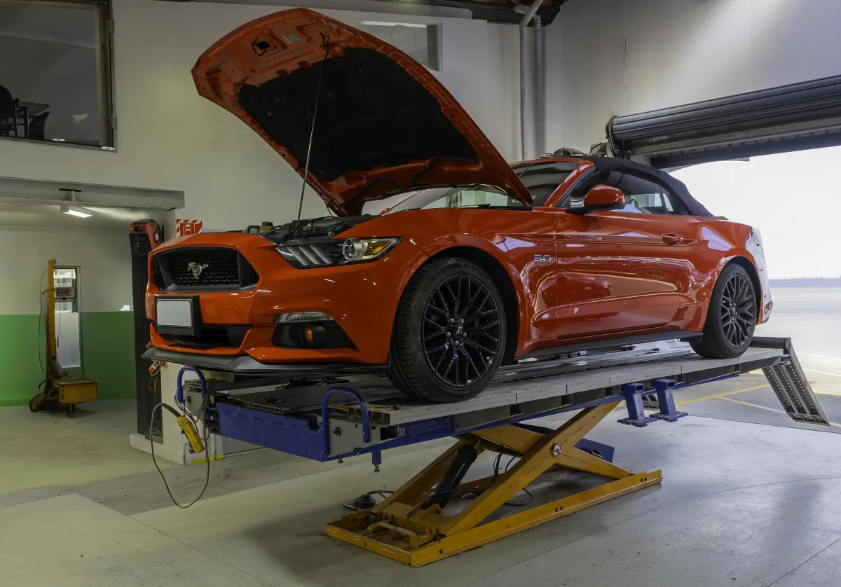 Paint repair work