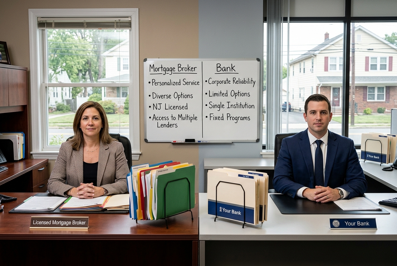 Mortgage Broker vs. Bank in New Jersey: Which Is Better for Your Home Loan?