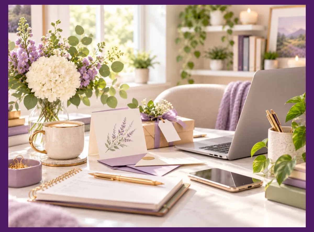 Personalized business cards, gifts and client relationship communication tools