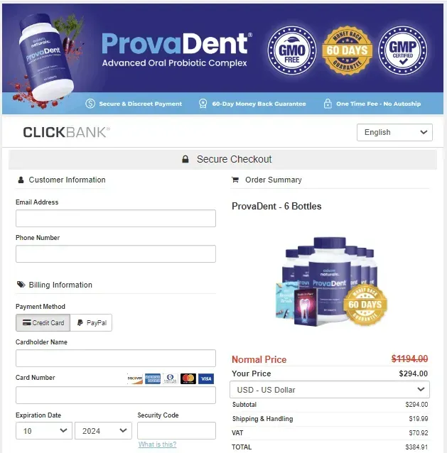 provadent sale